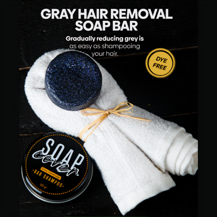 Grey Hair Removal Soap